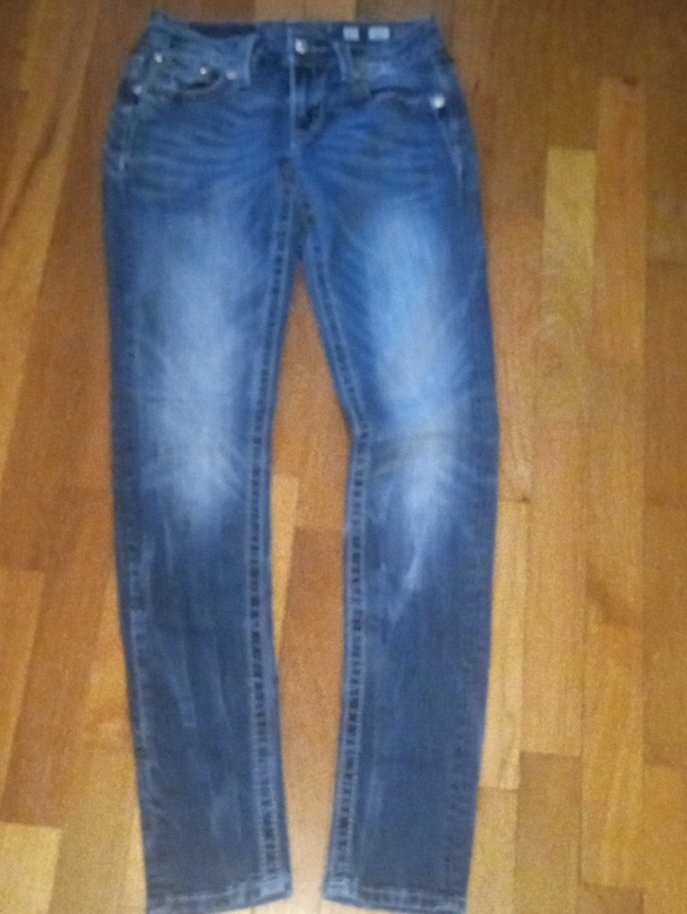 MISS ME skinny jeans size 27, embellished pockets